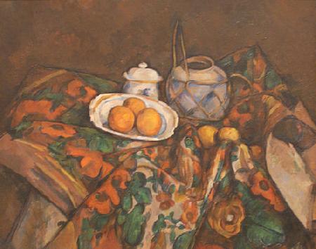  Still Life with Ginger Jar, Sugar Bowl, and Oranges